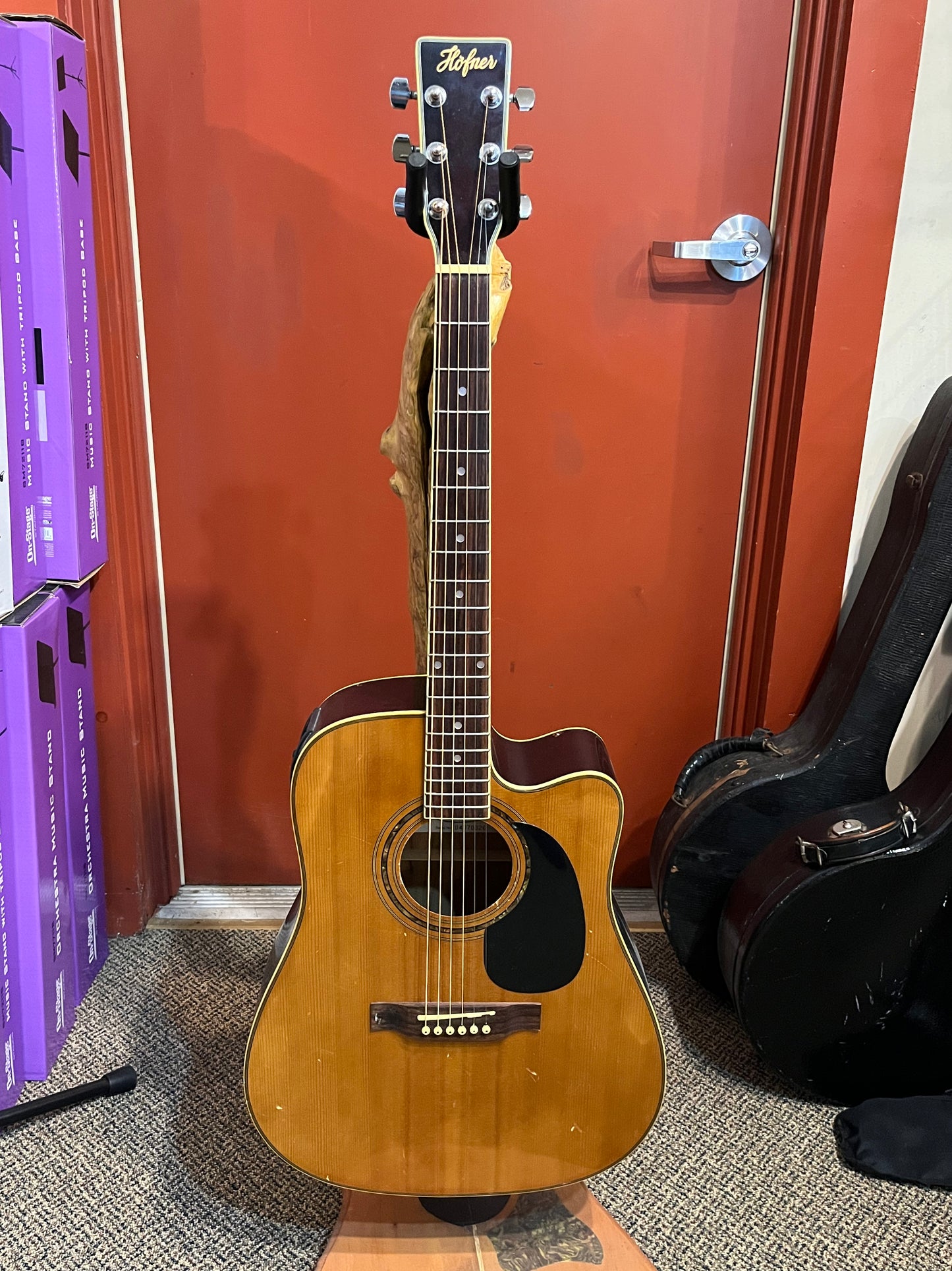 Hofner HAS-OICE Dreadnought Acoustic Electric