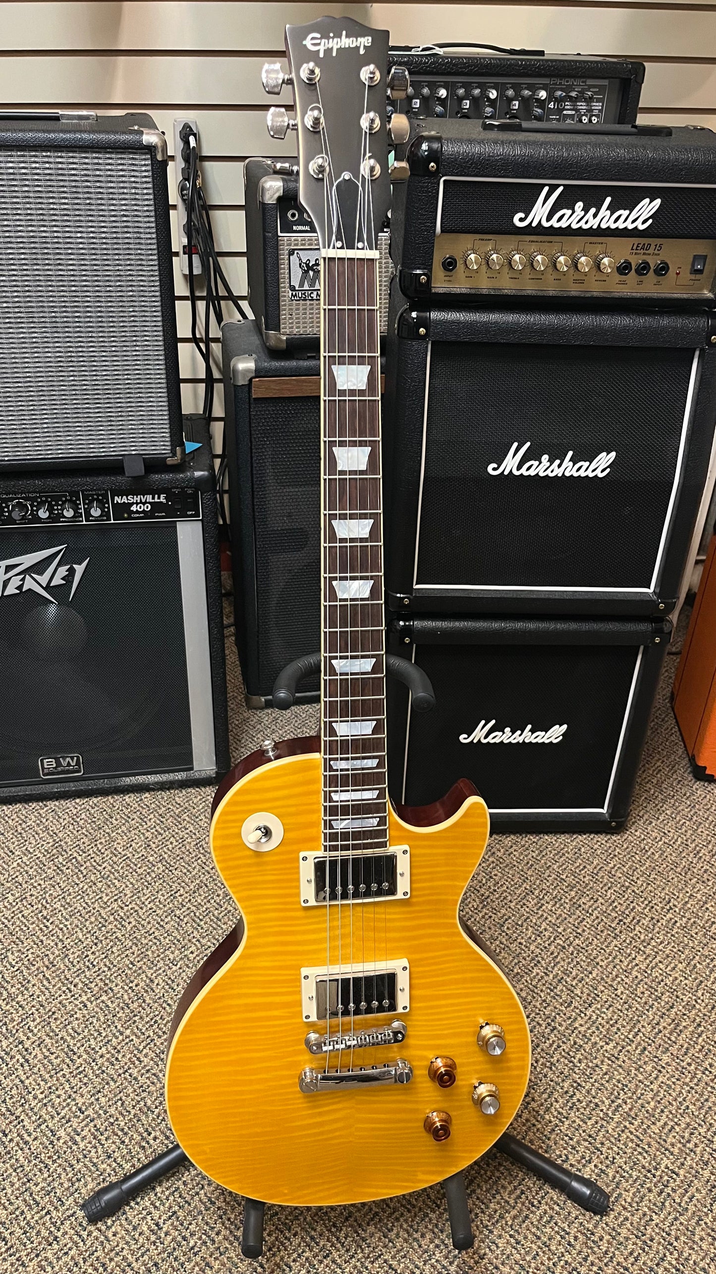 Epiphone Les Paul Kirk Hammett Greeny '59