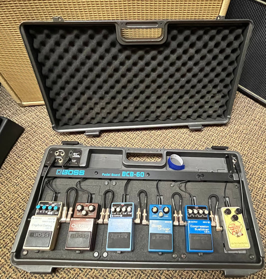 Boss BCB-60 pedalboard