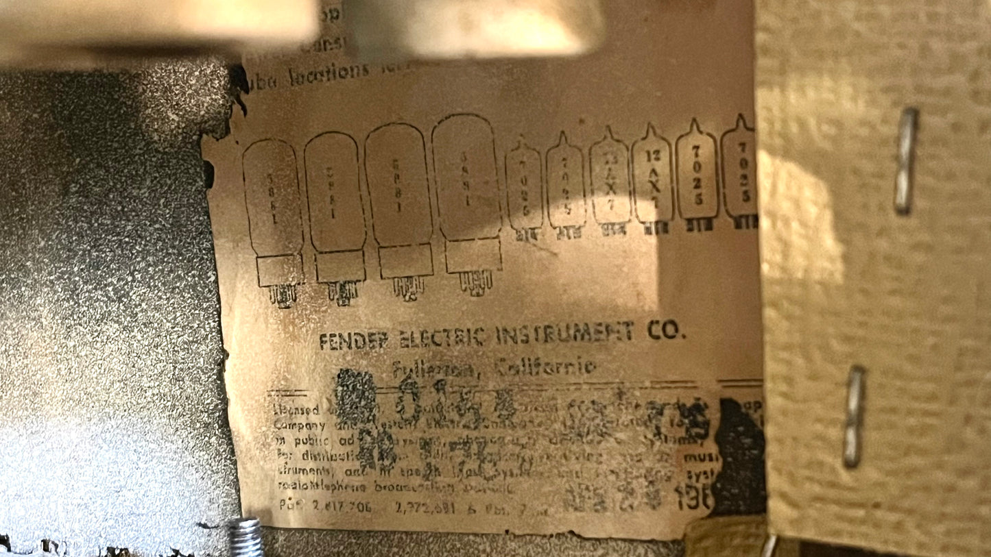 1964 FENDER SHOWMAN AMP