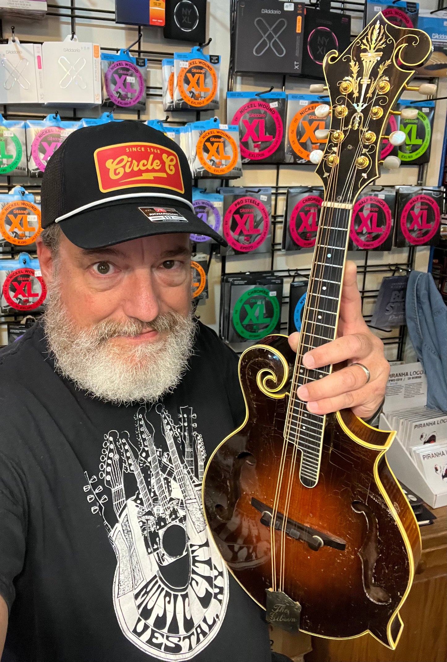 Randy Stockwell handmade mandolin (c. 1972)