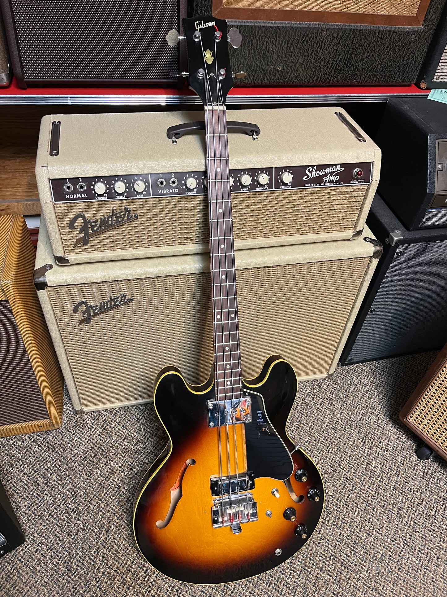 1967 Gibson EB-2D bass