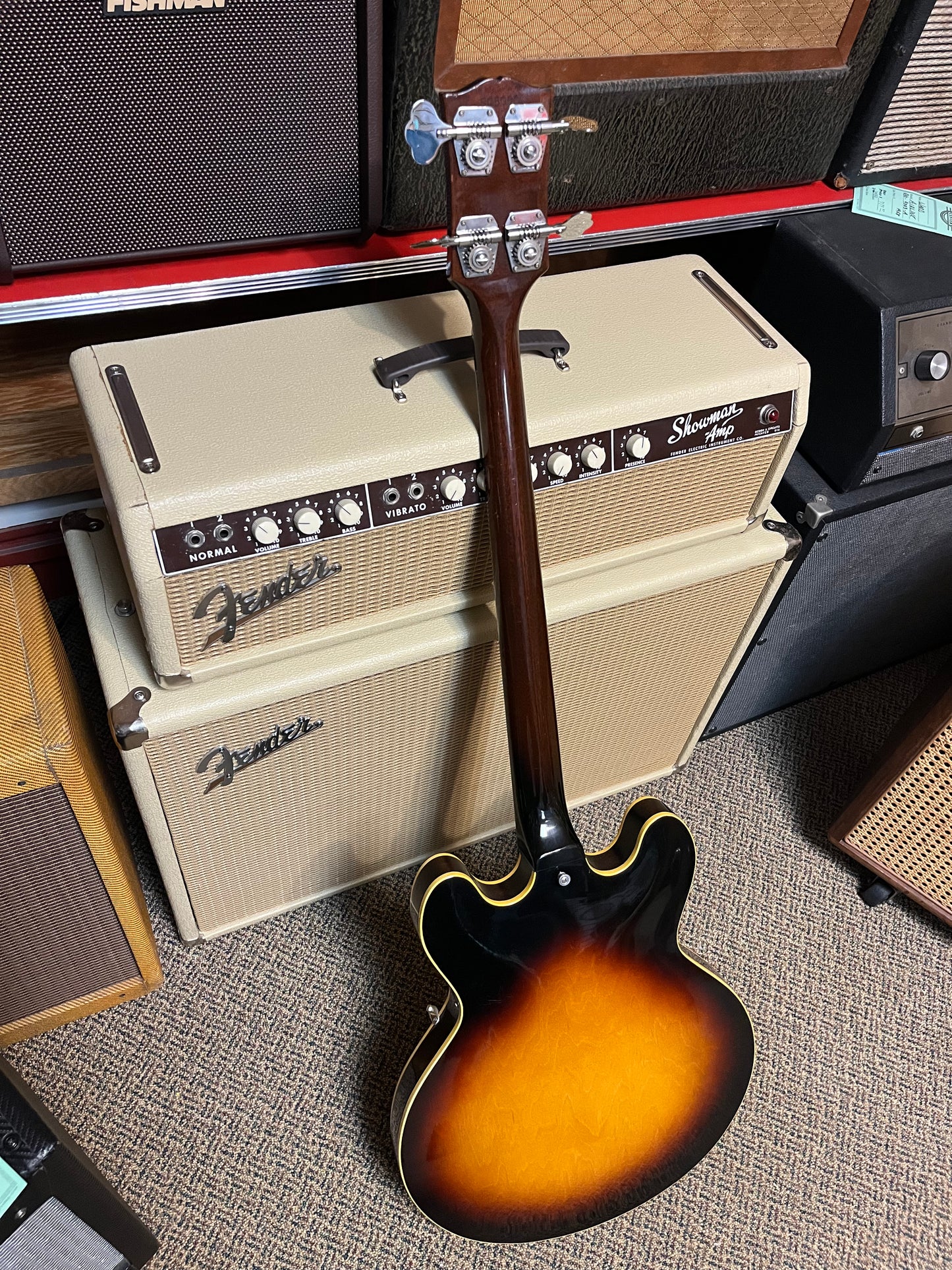 1967 Gibson EB-2D bass