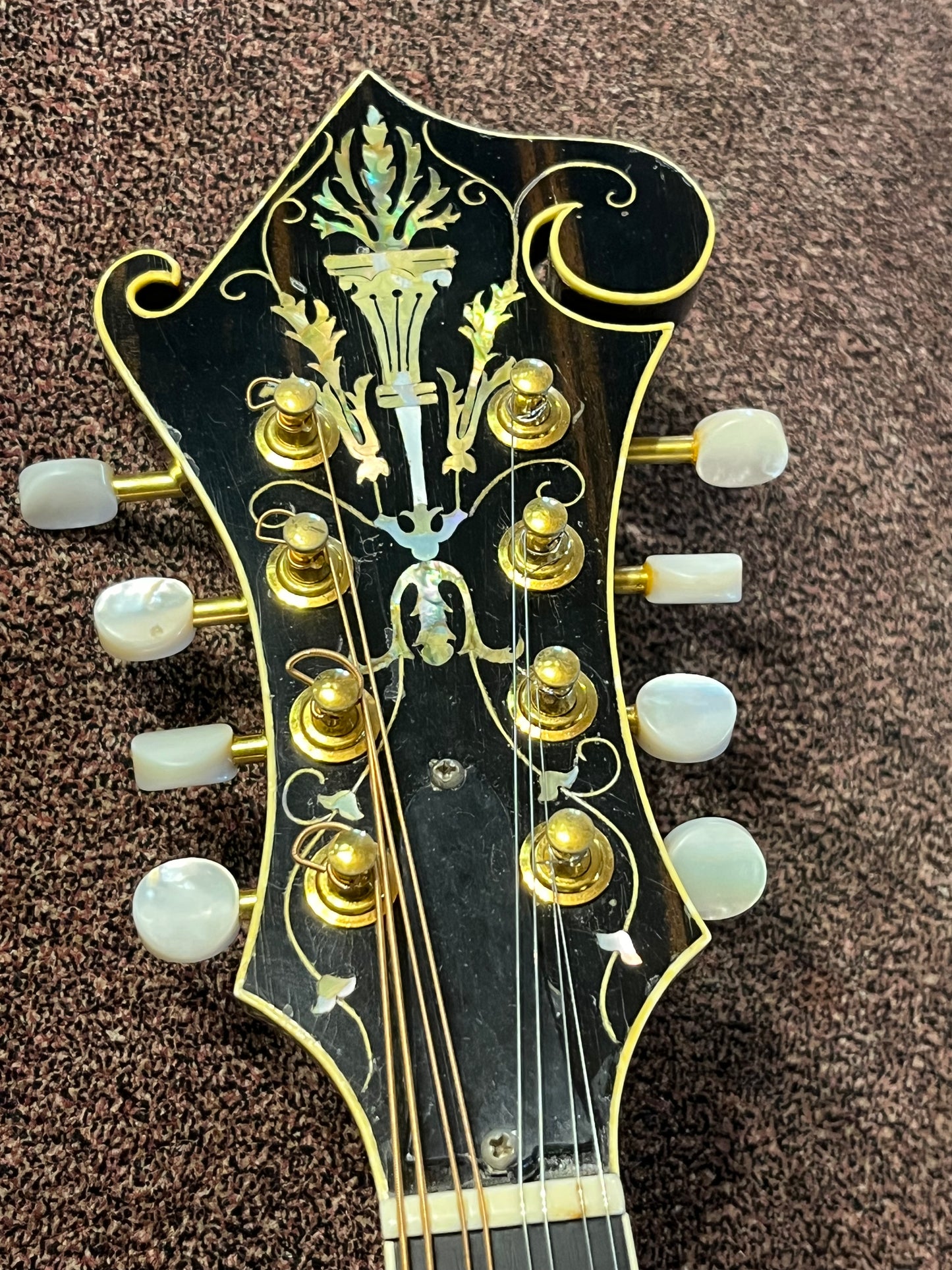 Randy Stockwell handmade mandolin (c. 1972)