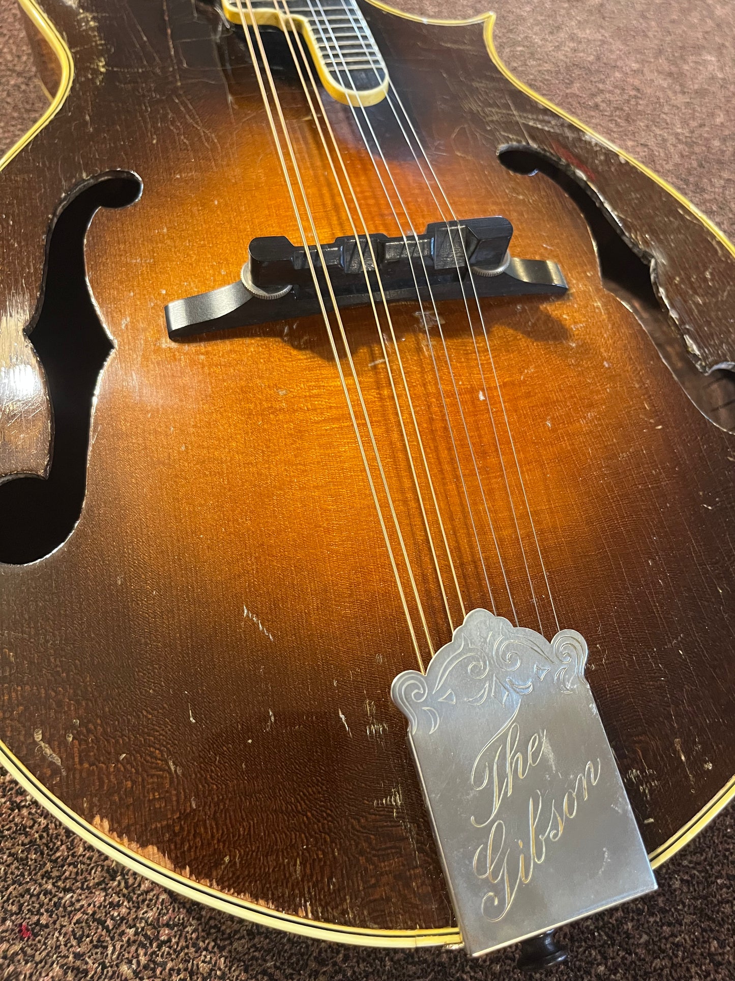 Randy Stockwell handmade mandolin (c. 1972)