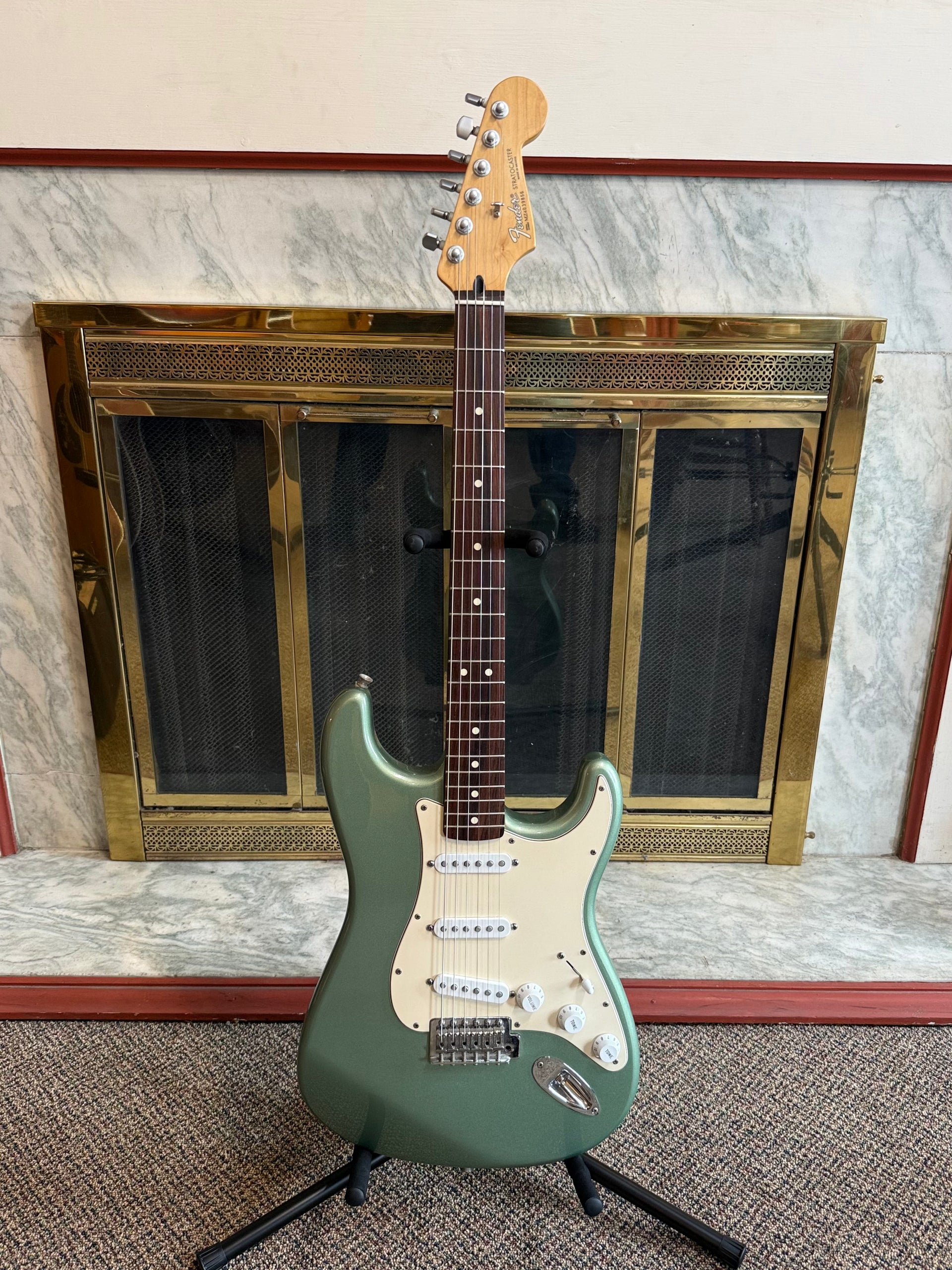Fender Custom Shop American Stratocaster - Ebony Transparent