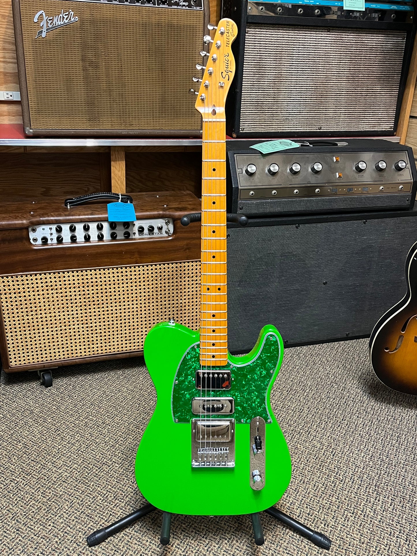Squier Telecaster Custom  w/upgraded pickups